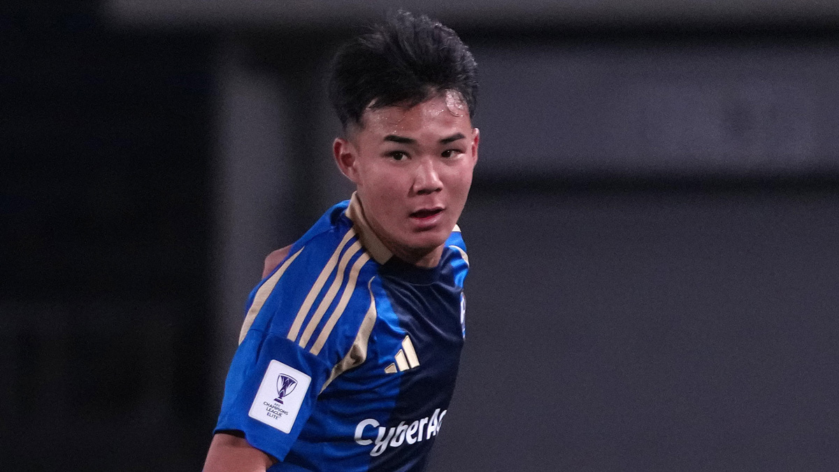 FC町田ゼルビアの徳村楓大