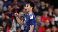 サッカー日本代表の三笘薫