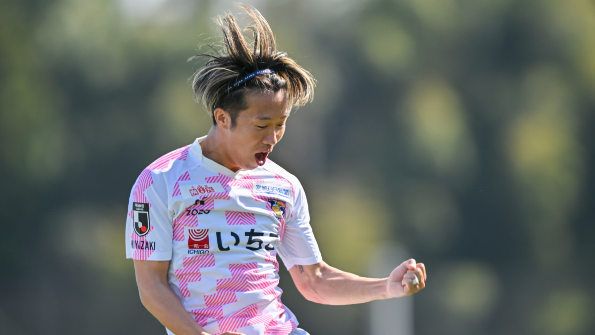 テゲバジャーロ宮崎の10番・井上怜
