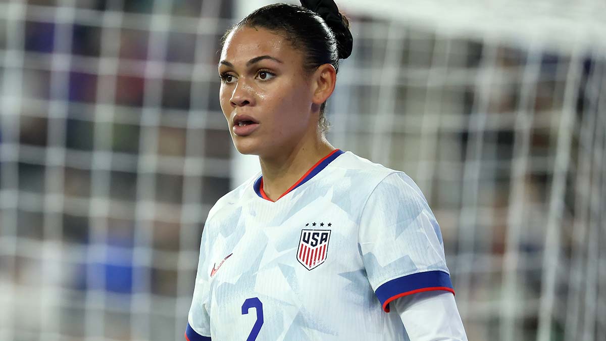 アメリカ合衆国女子代表FWトリニティ・ロッドマン