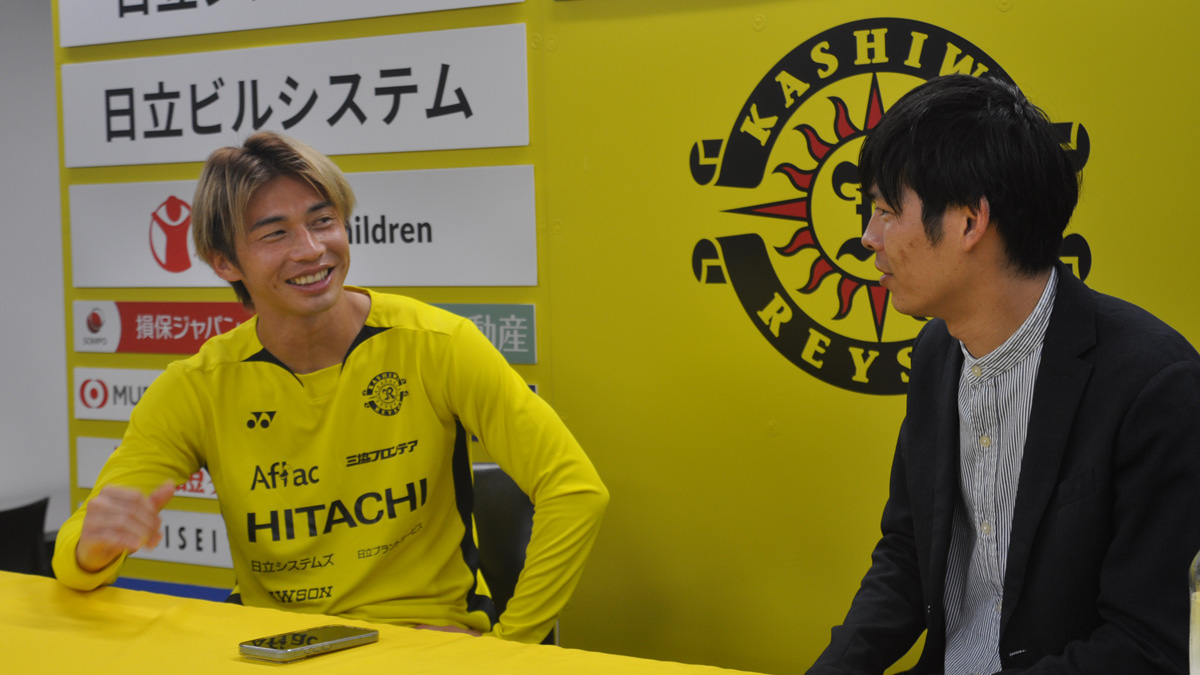 柏レイソルの瀬川祐輔