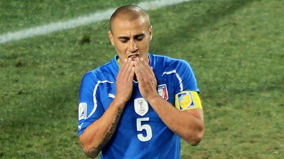 イタリア代表のファビオ・カンナヴァーロ