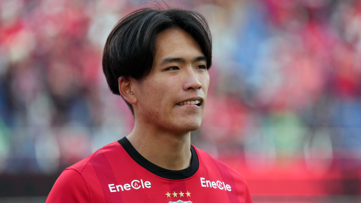 浦和レッズの肥田野蓮治