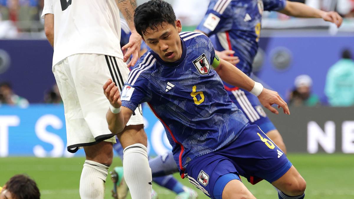 サッカー日本代表の遠藤航(2024年1月19日 AFCアジアカップ2023)