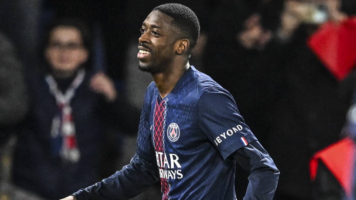 PSGに所属するサッカーフランス代表FWウスマン・デンベレ