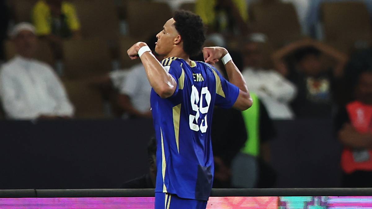 先制点を決めたFC町田ゼルビアのテテ・イェンギ