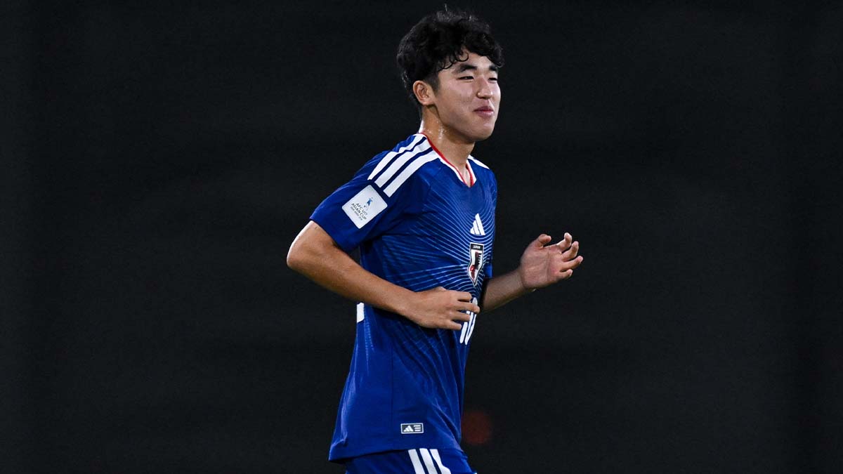U-17日本代表FW北原槙