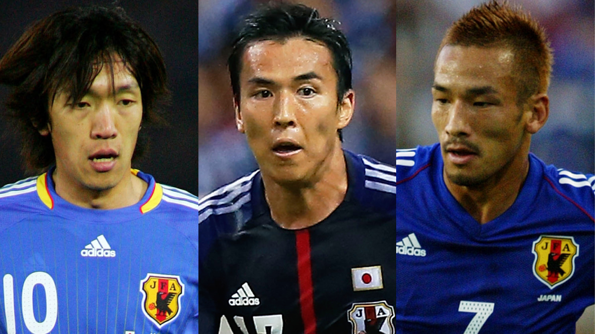 サッカー日本代表のレジェンドたち