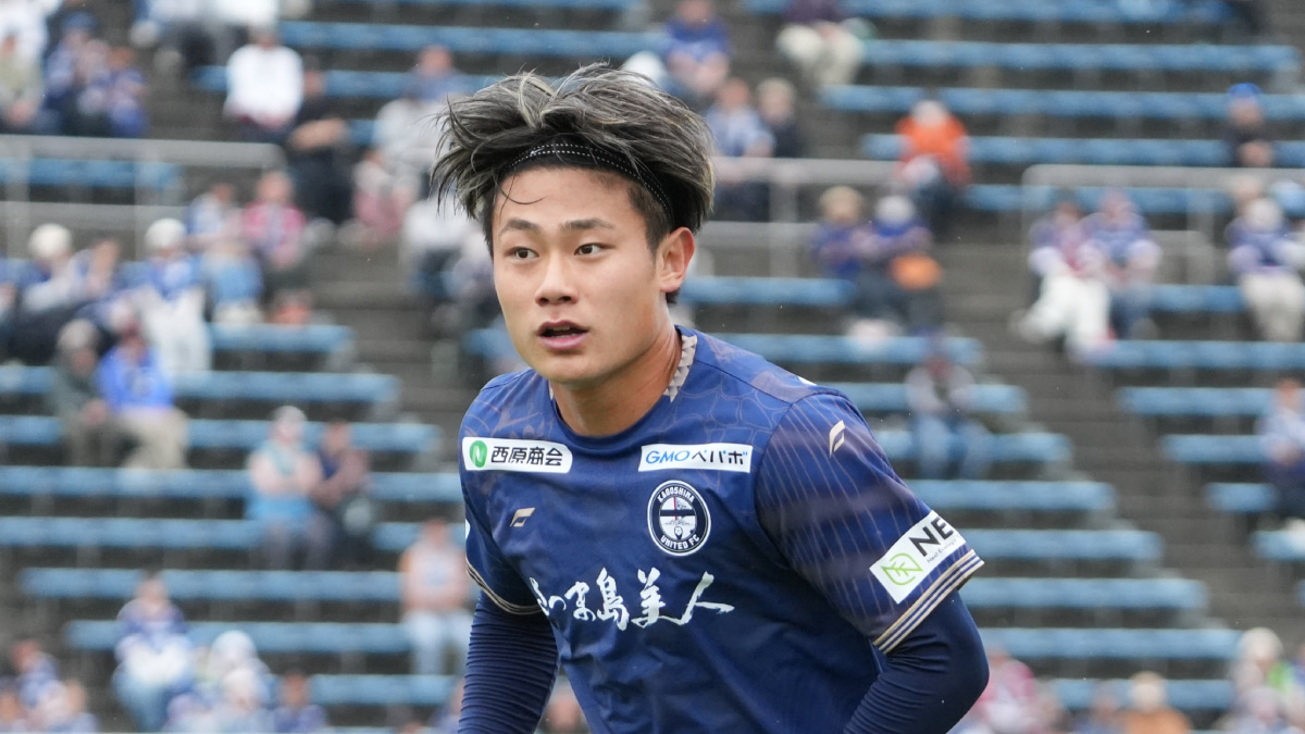 鹿児島ユナイテッドの中山桂吾