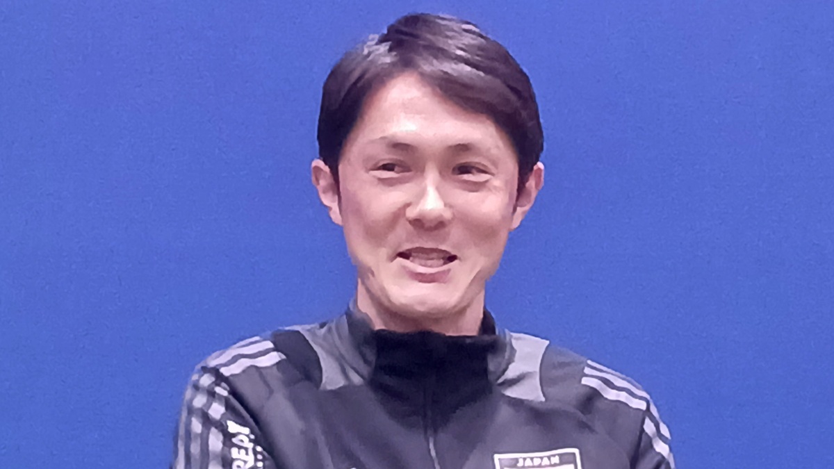 中下征樹氏　日本代表　テクニカルスタッフ