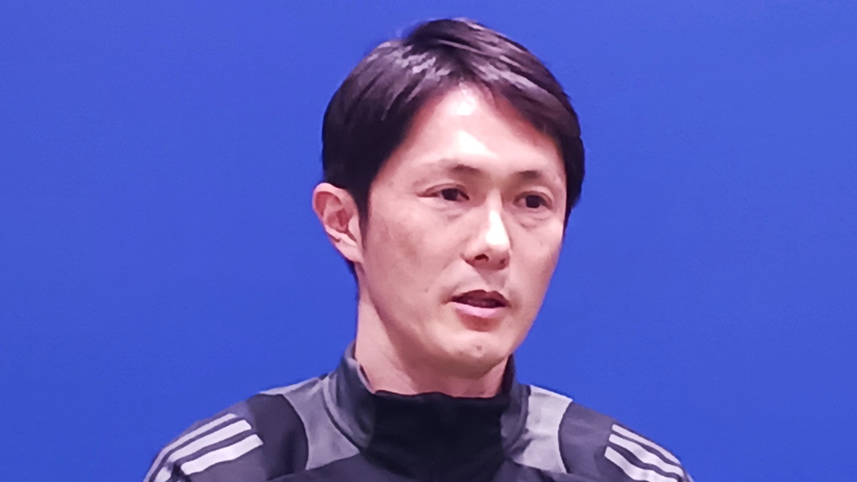中下征樹氏　日本代表　テクニカルスタッフリ