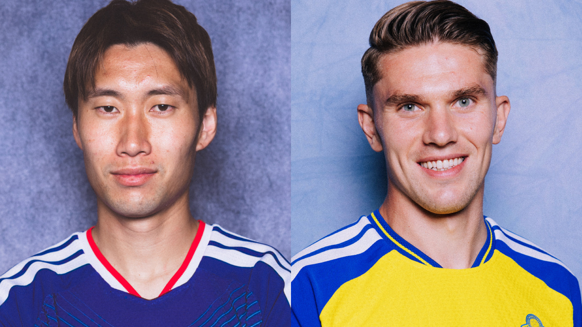 サッカー日本代表対スウェーデン代表
