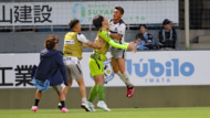 劇的同点弾を挙げたFC大阪・舘野俊祐