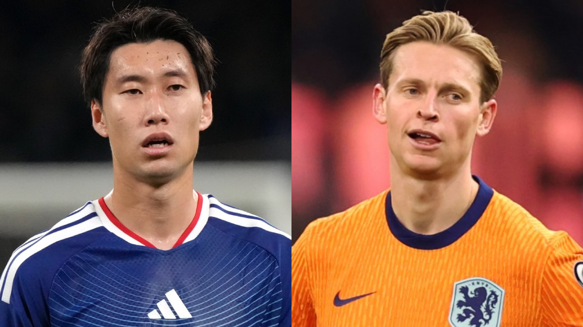 オランダ代表MFフレンキー・デ・ヨング、日本代表、鎌田大地