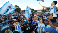 アルゼンチン代表サポーター