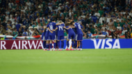 北中米W杯　GS第2節　vsチュニジア　サッカー日本代表　円陣