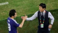 上田綺世と森保一監督