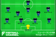 ニュージーランド代表のスタメン