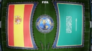 スペイン代表対サウジアラビア代表