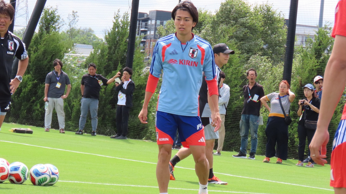 サッカー日本代表 中村敬斗