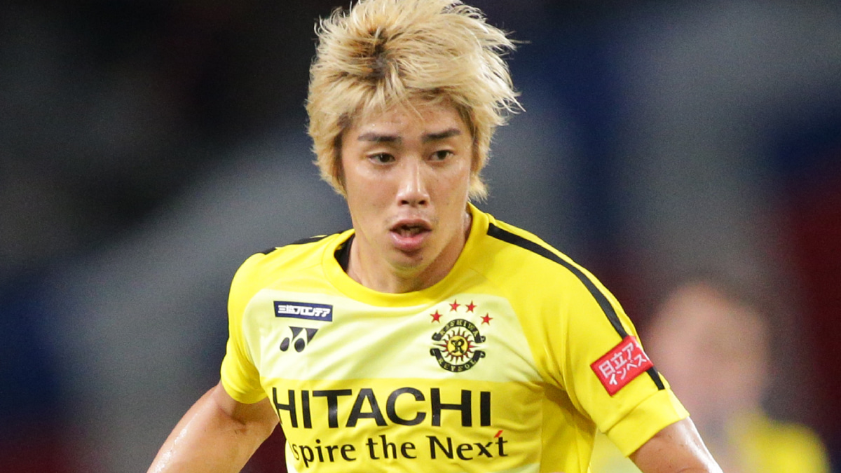 柏レイソル時代の伊東純也