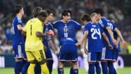 チュニジア代表に勝利した日本代表