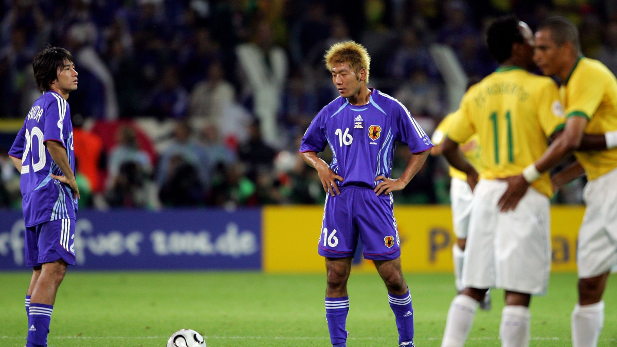 ドイツW杯　日本代表対ブラジル代表