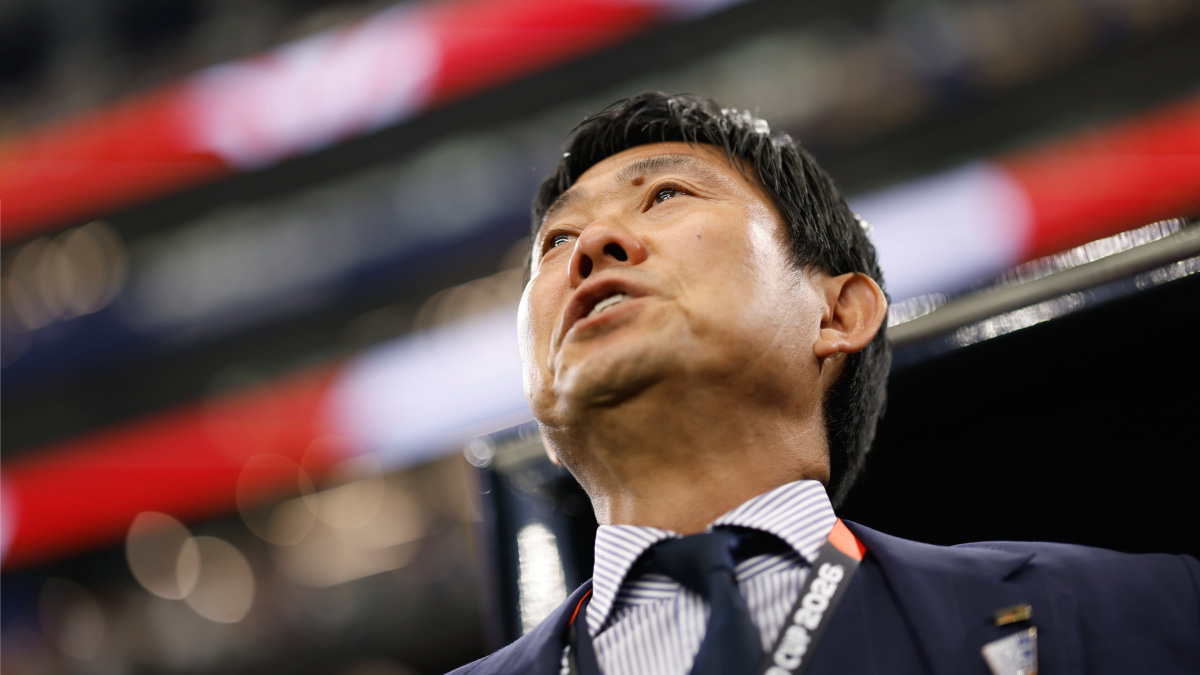 日本代表　森保一監督