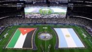 ヨルダン代表対アルゼンチン代表