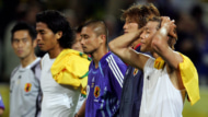 2006年ドイツ大会でブラジル代表に敗れたサッカー日本代表