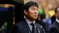 ブラジル代表戦のサッカー日本代表　森保一監督