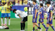 逆転負けを喫した日本代表