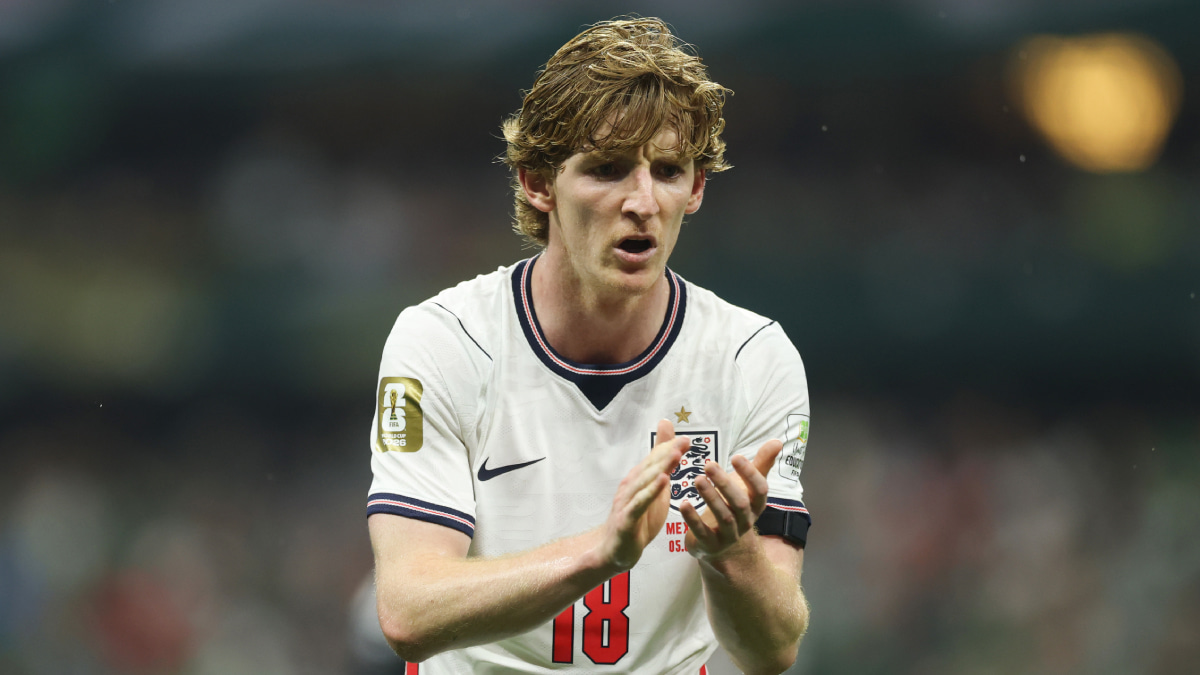 イングランド代表 アンソニー・ゴードン