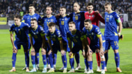 2026年3月31日　欧州予選プレーオフ決勝、イタリア戦に臨むボスニア・ヘルツェゴビナ代表