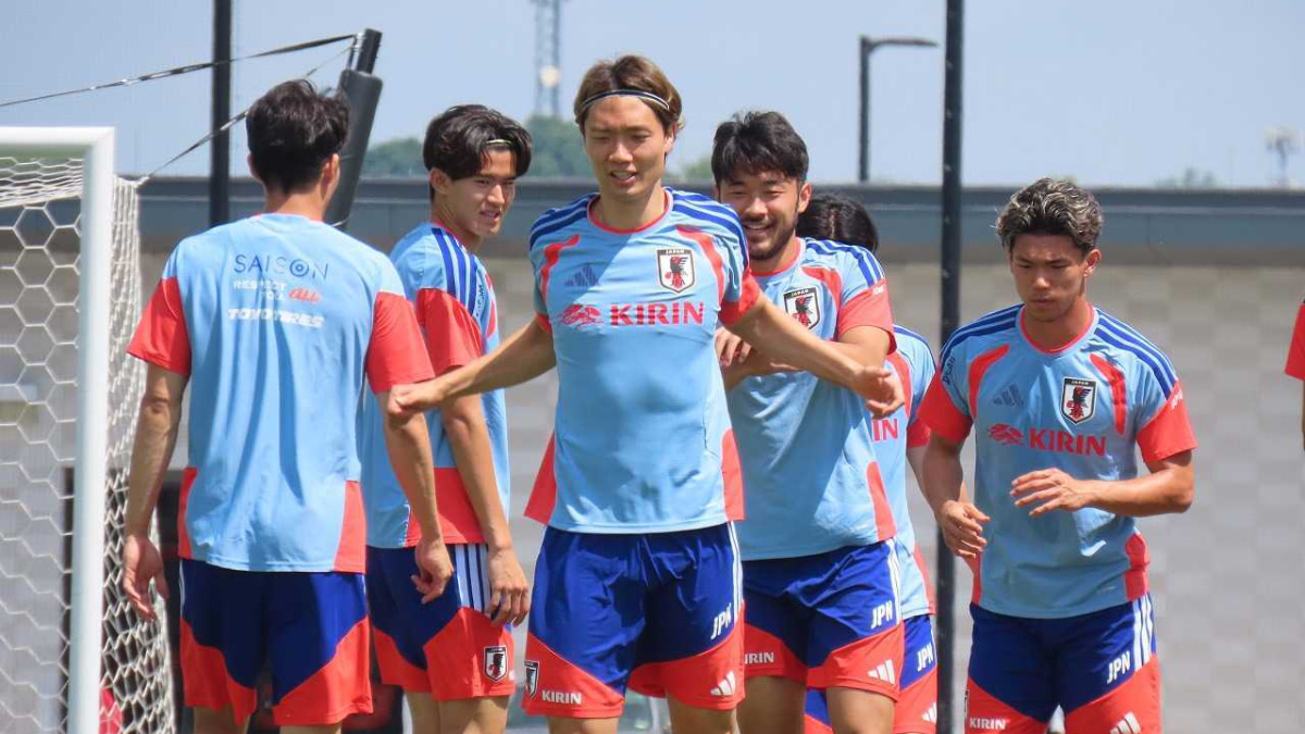 日本代表 ナッシュビルでのトレーニング 板倉滉