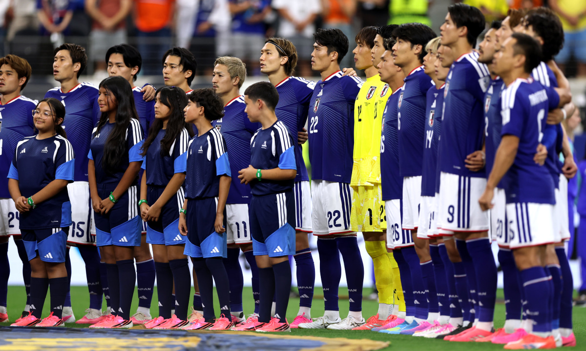 北中米W杯 1次リーグ オランダ戦に臨むサッカー日本代表