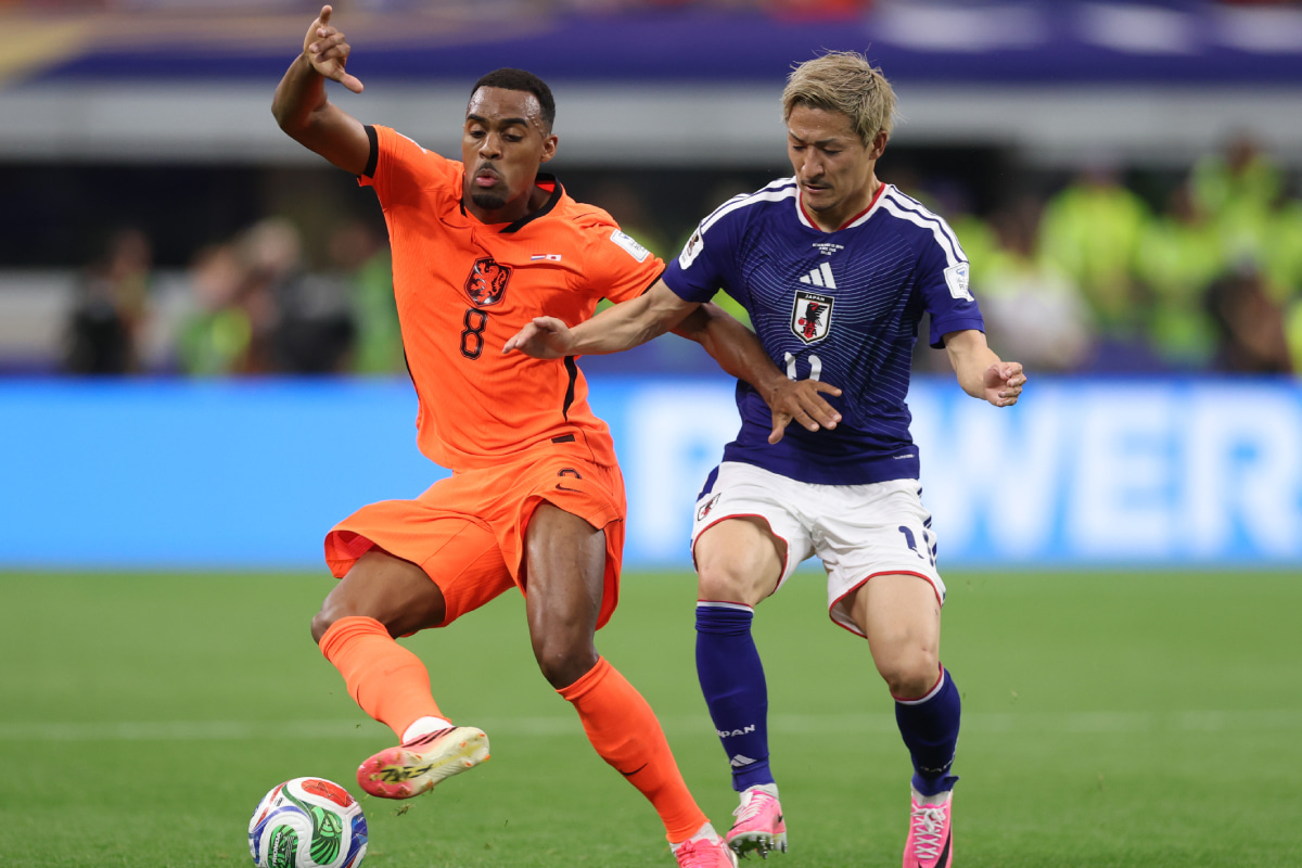 北中米W杯 1次リーグ オランダ代表戦 サッカー日本代表 前田大然