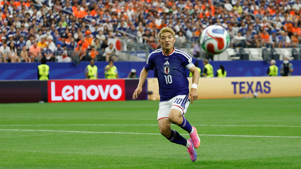 北中米W杯 1次リーグ オランダ代表でプレーするサッカー日本代表 堂安律