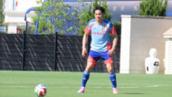 サッカー日本代表　オランダ戦翌日練習　町野修斗