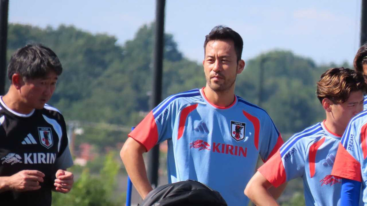 サッカー日本代表 オランダ戦翌日練習 吉田麻也