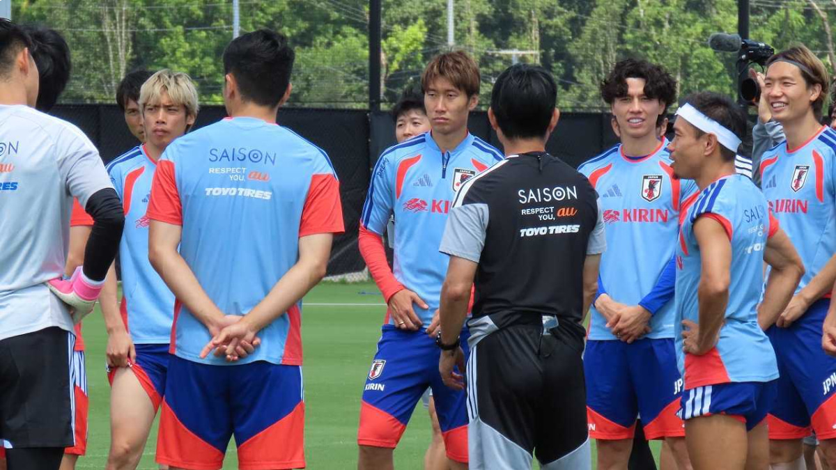 日本代表　ナッシュビル練習