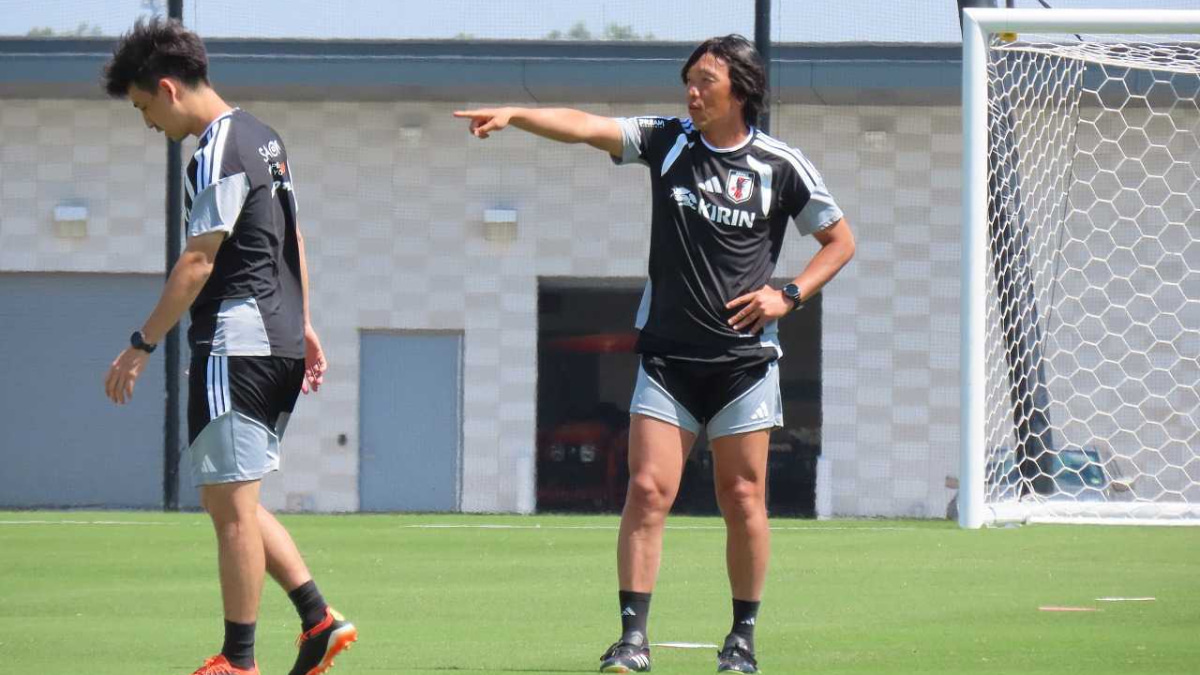 日本代表 ナッシュビル練習 中村俊輔コーチ