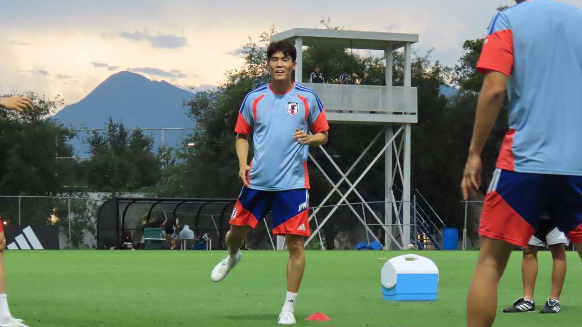 サッカー日本代表　北中米W杯1次リーグ第2戦　チュニジア戦前日練習　冨安健洋