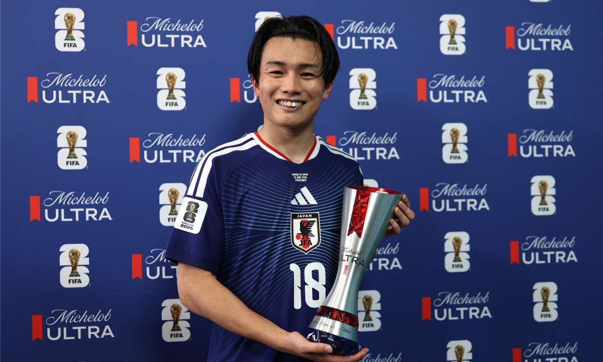 北中米W杯 GS第2節 vsチュニジア サッカー日本代表 上田綺世