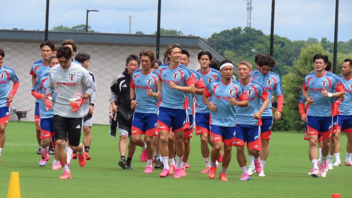 日本代表　ランニング