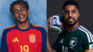 スペイン代表対サウジアラビア代表