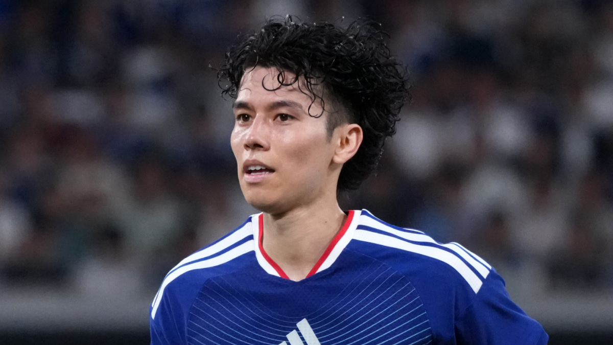 日本代表の田中碧