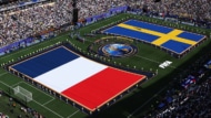 フランス代表対スウェーデン代表
