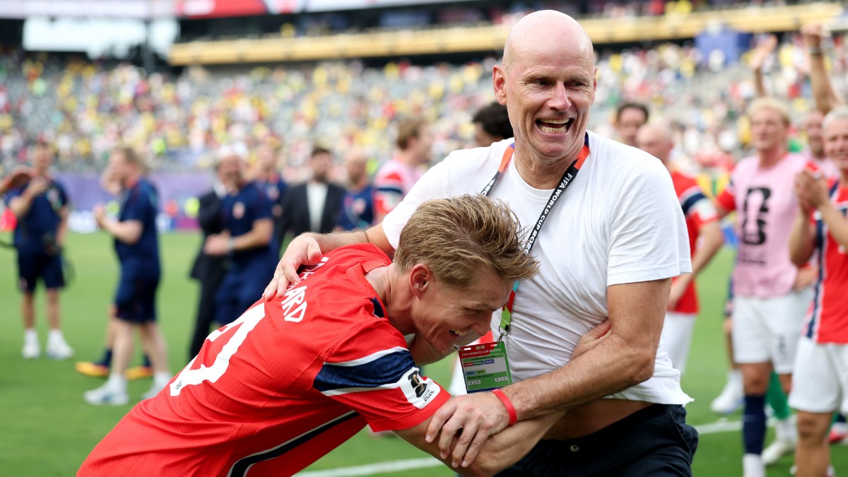 ノルウェー代表のストーレ・ソルバッケン監督