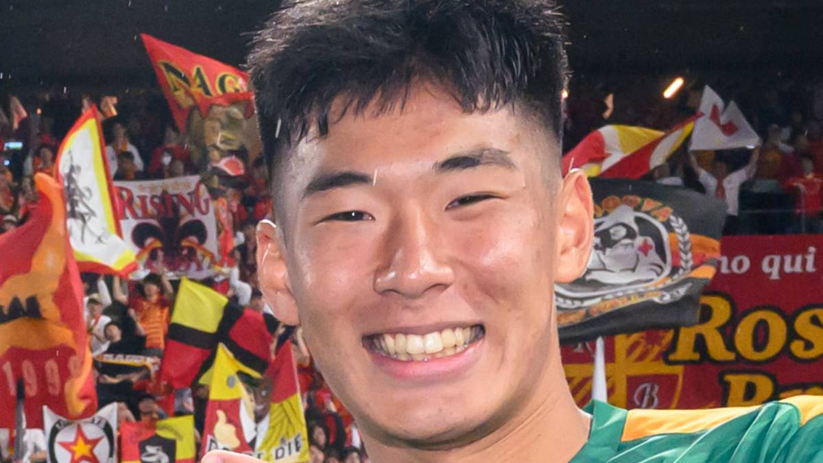 名古屋グランパスの萩裕陽